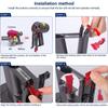Compatible with Dyson V7 V8 SV11 SV11 Vacuum Cleaner Dust Cup Release Lock, Dust Collection Switch Button Accessory with Spring