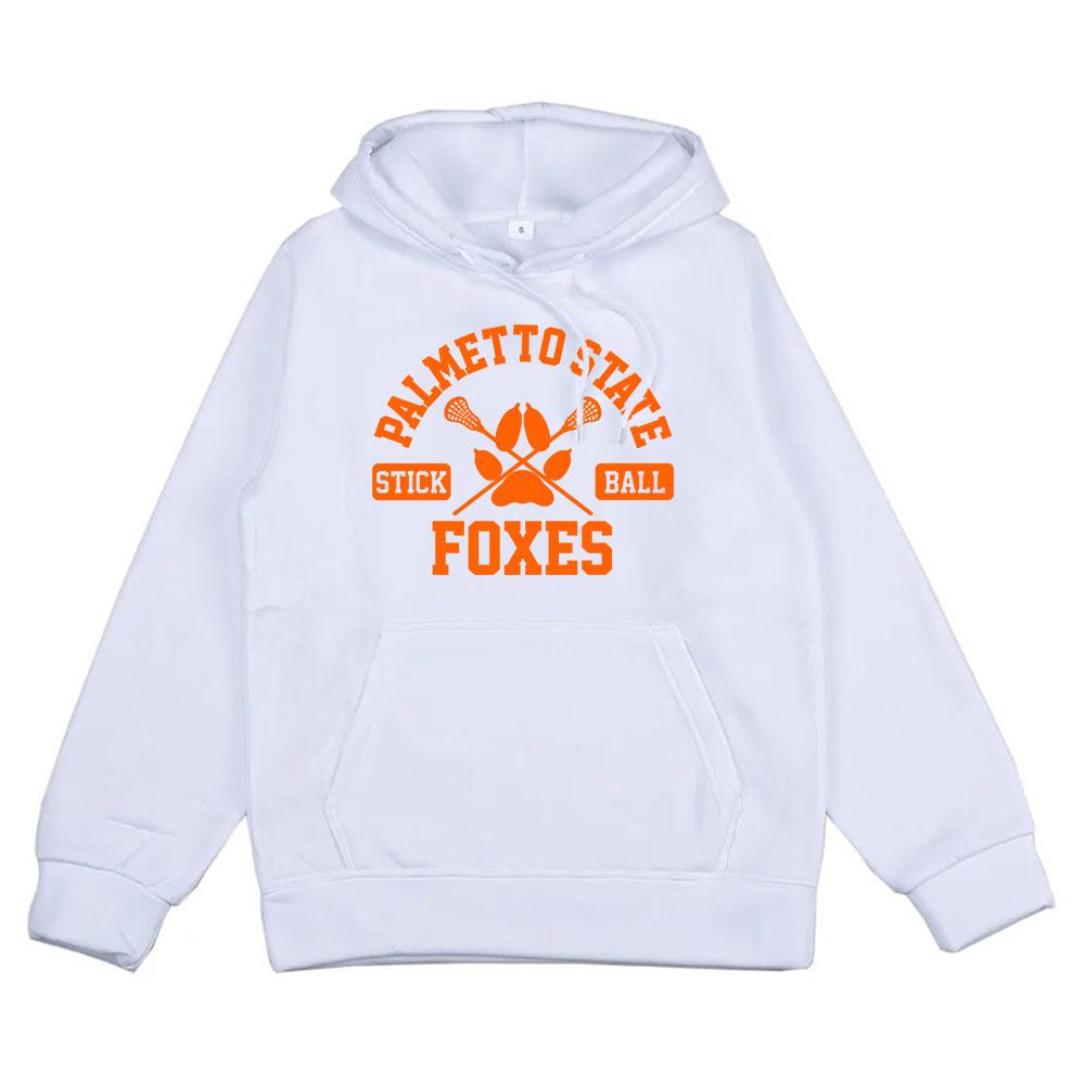 Игровые графические худи Palmetto State Foxes с принтом, толстовки, зимние худи с капюшоном, пуловеры с длинным рукавом