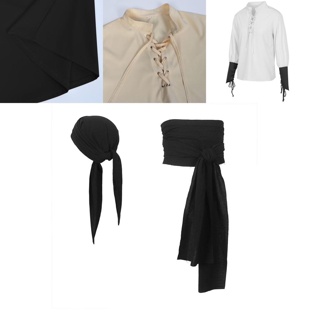 Средневековый стимпанк пиратский топ-жилет для мужчин из полиэстеровой ткани для косплея и на каждый день