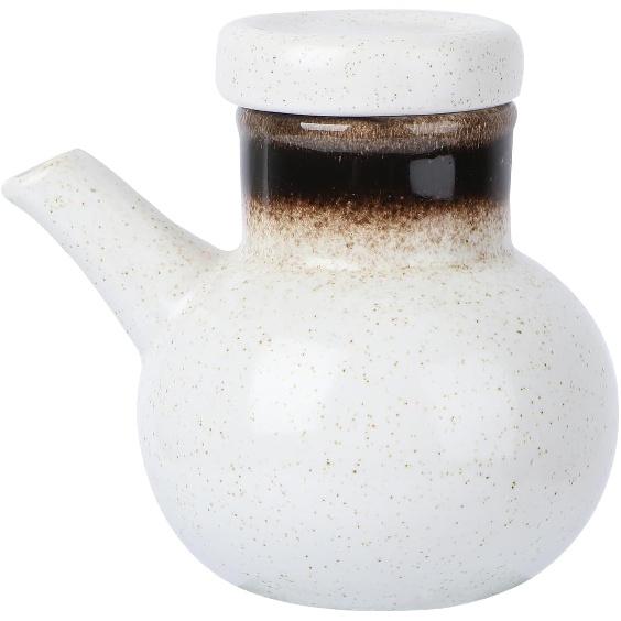 Бутылка для соевого соуса Angoily Керамическая бутылка для приправ Керамический дозатор для соевого соуса Бутылка 300 мл Японский стиль Дозатор для масла Дозатор для уксуса Соевый соус сёю