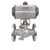 Pneumatic Stainless Steel Flanged Ball Valve
