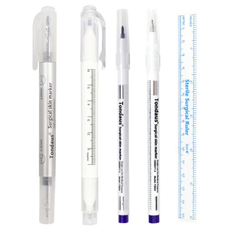 Ручка-маркер для кожи, красота, наращивание ресниц, маркер с фиксированной точкой, маркер для позиционирования кожи для татуировки, инструмент для прививки ресниц