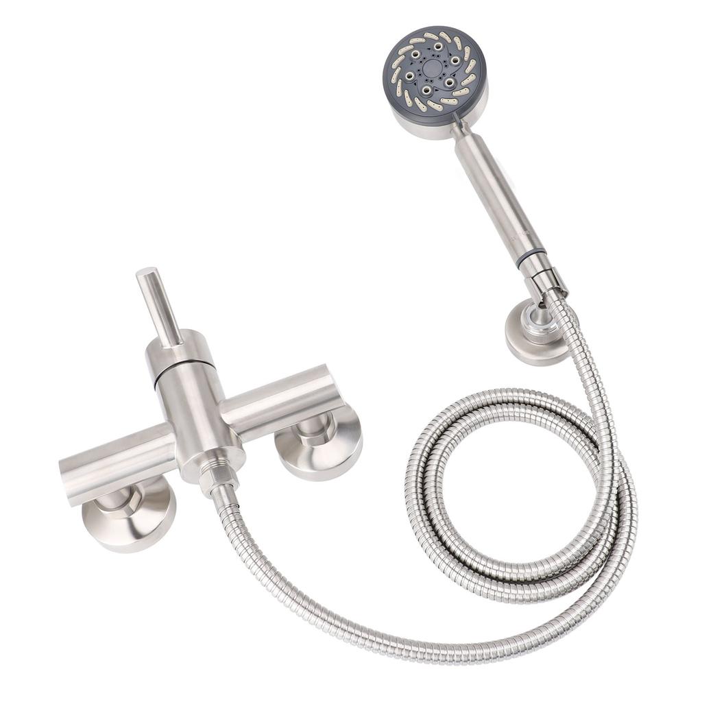 Shower Faucet Set Shower System Stainless Steel Water Saving Multifunction Handheld Shower and Rain
