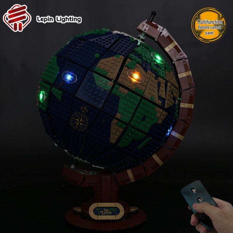 Remote Control LED Lights for Lego 21332 Creative Series Globe