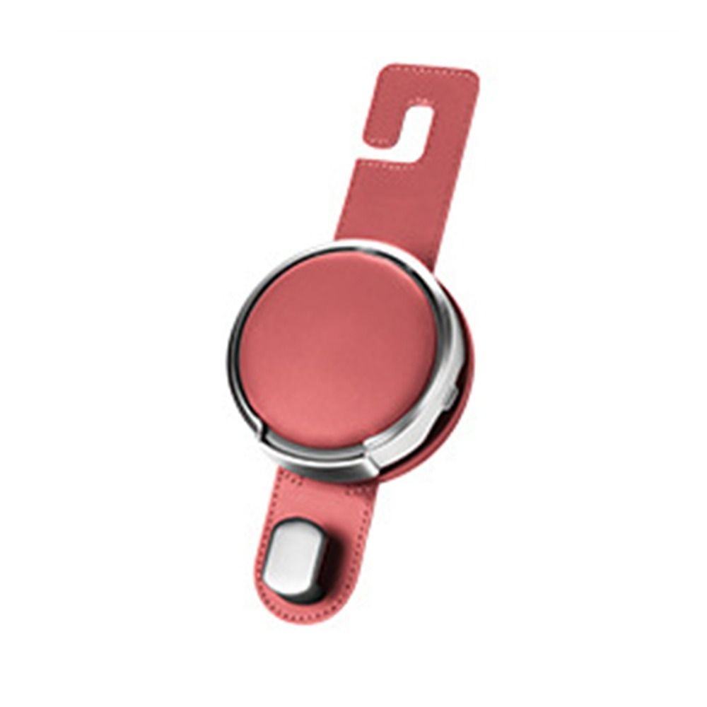 PU Leather Car-mounted Water Cup Holder Metal Hook Headrest Phone Hanger Car Interior