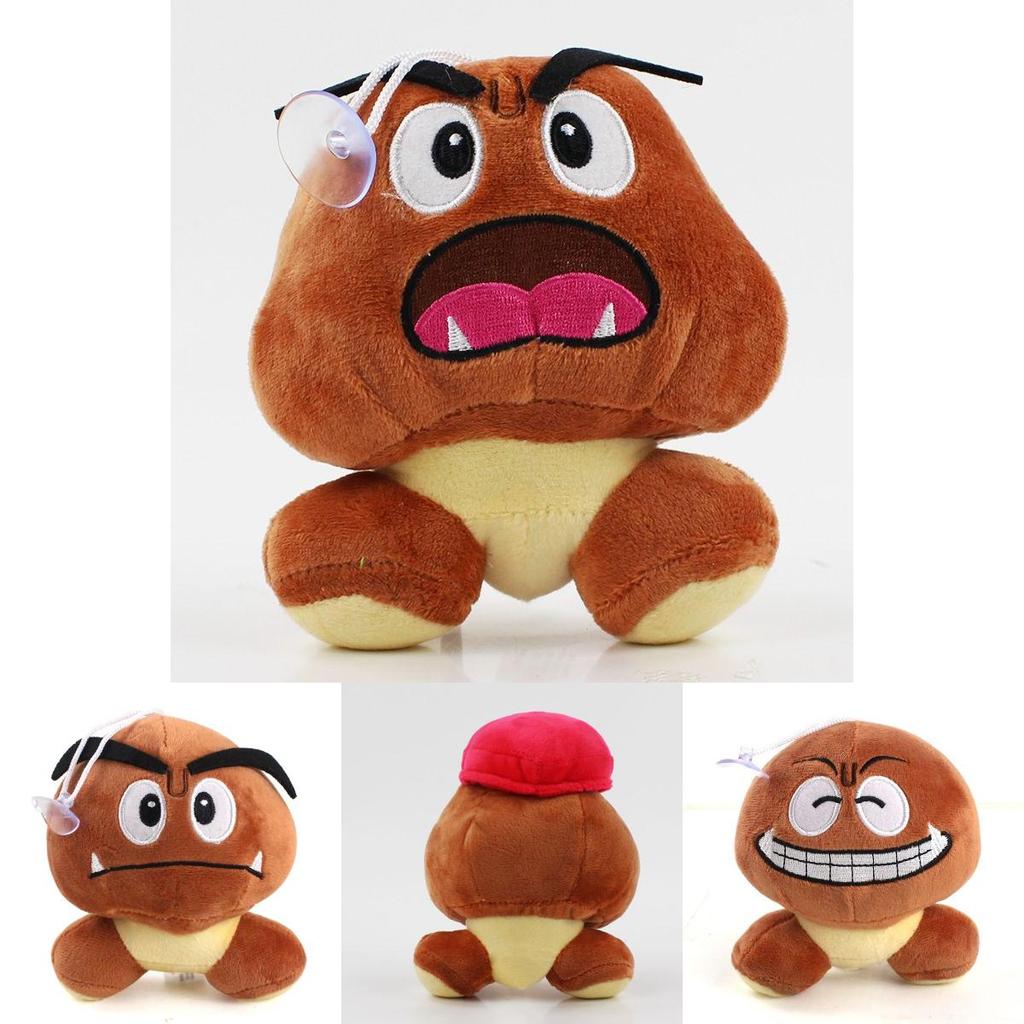Soft And Cuddly Super Mario Goomba Mushroom Plush Doll For Kids And Collectors