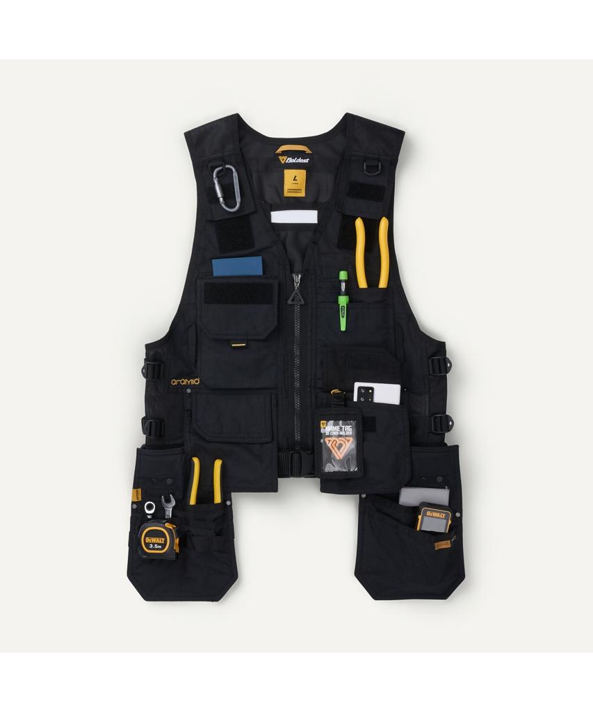 Boldest Aramid Shield E.D.C Technical Tool Vest 2Avax26003Bka