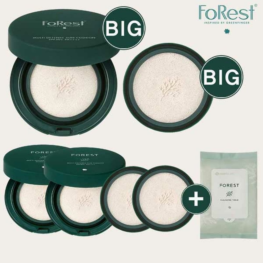 Green Finger Forest 2 больших солнцезащитных коврика + 4 солнцезащитных коврика + очищающая салфетка