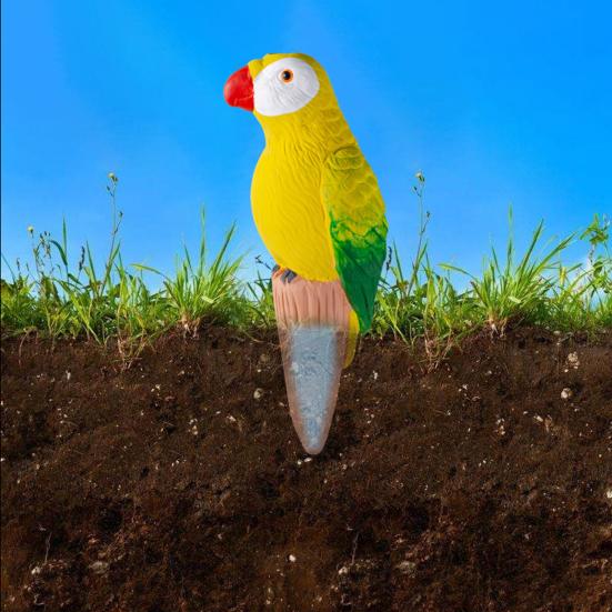 4Pcs Parrot Watering Spikes Self-Watering Planters Continuous Moisture Release System Watering Device Low-maintenance Plant Care