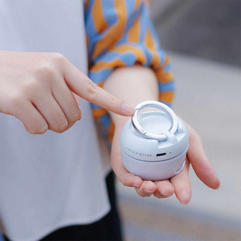 Portable Design Bladeless Fan Lightweight Compact Design Pocket Fan Pocket Size USB Charging USB Rechargeable Fan Daily Use