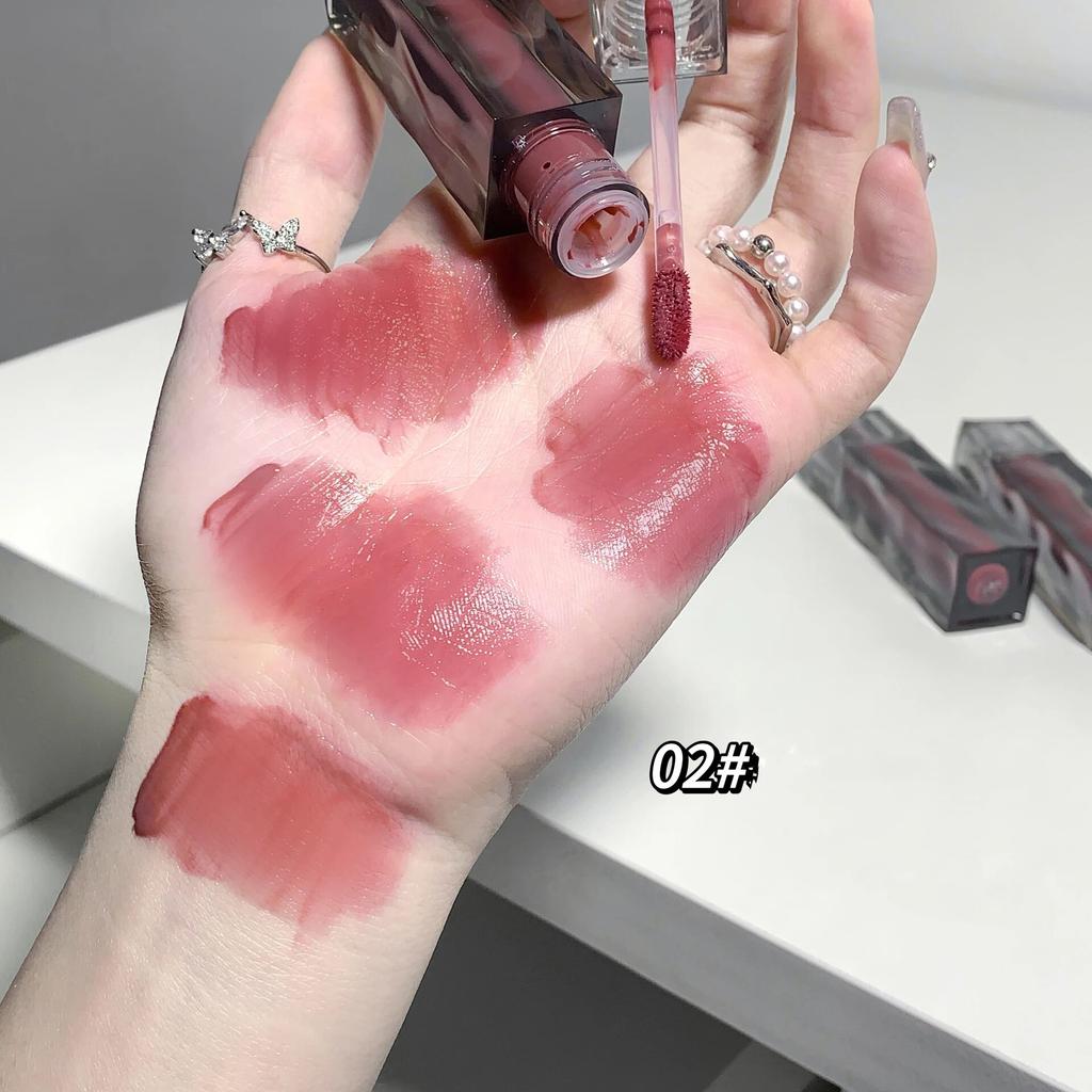 6 Colors Mirror Water Lip Gloss Moisturizer Liquid Lipstick Waterproof Long Lasting Lip Tint Lip Makeup Cosmetic