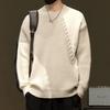 Hot Sale, Popular, New Casual Crew Neck Sweater In Autumn and Winter, Bottom Knitted Sweater, Large Size Loose Sweater.