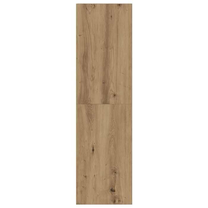 vidaXL Ensemble de meuble TV mural 4 pcs chêne artisanal, meuble TV, meuble multimédia, console TV, meuble hifi, centre de 3329218