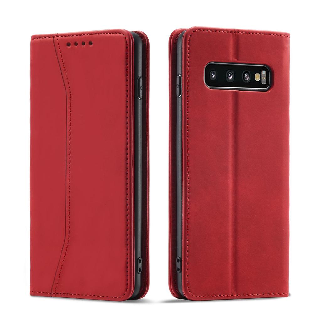 Кожаный чехол-книжка Samsung S10/S9PLUS с отделением для карт - Защитный чехол A51/A31/A50