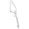 4 Step Dock Ladder Silver 58 x 77 x 166 cm Aluminum