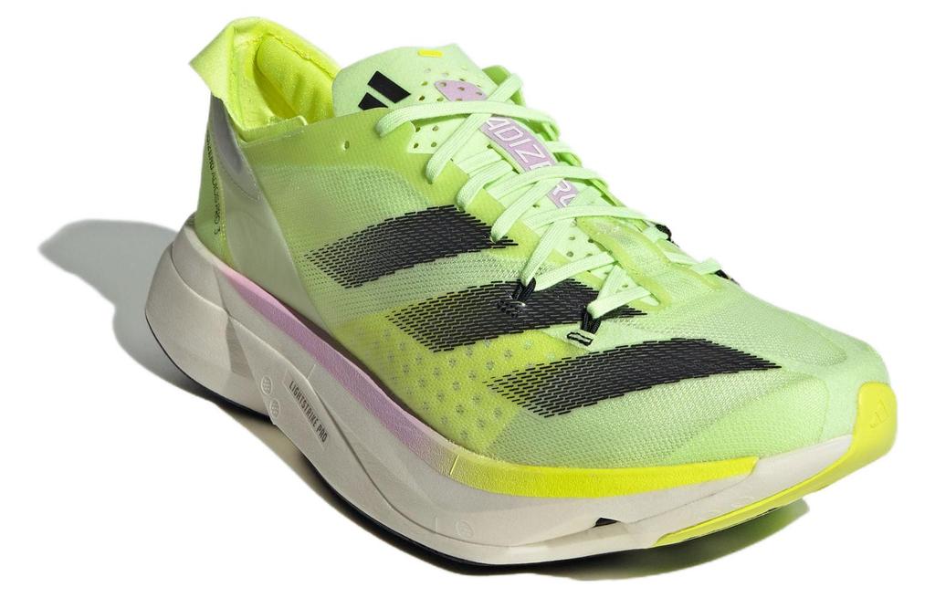 adidas Adizero Adios Pro 3 Неоновый Зеленый Черный Розовый IG6445