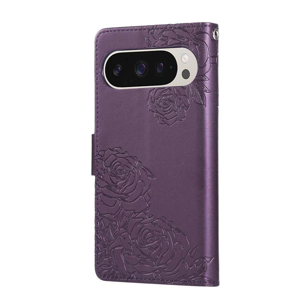 Модный кожаный чехол с цветочным узором для Google Pixel 9 10 Pro XL, кошелек, кардхолдер, магнитная крышка-книжка для Pixel 9 8 Pro 9A 8A