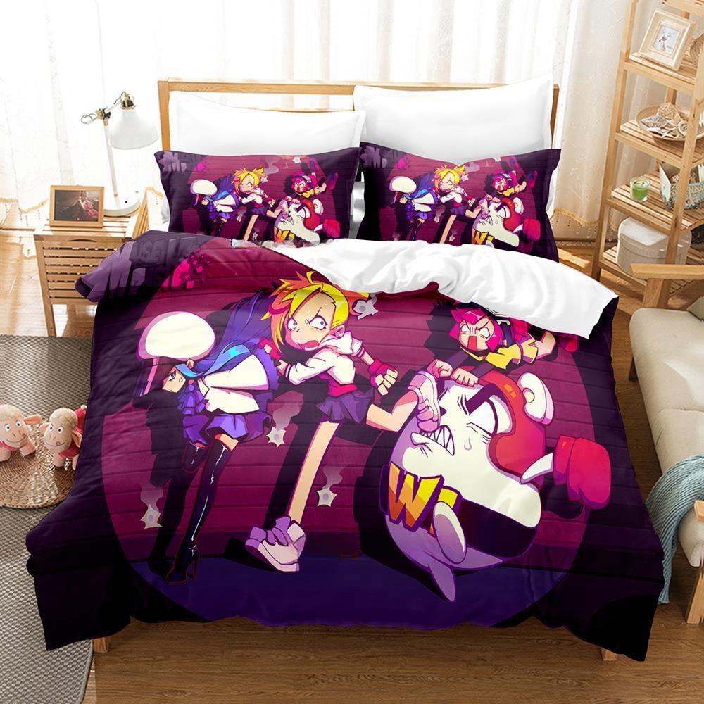 Fashion 3D Print Music Game  Muse Dash Bedding Set Single Twin Full Queen King Size Bed Set Adult Kid Bedroom Duvet Cover Sets
