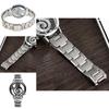 Stunning Stainless Analog Watch With Music Themed Symbol