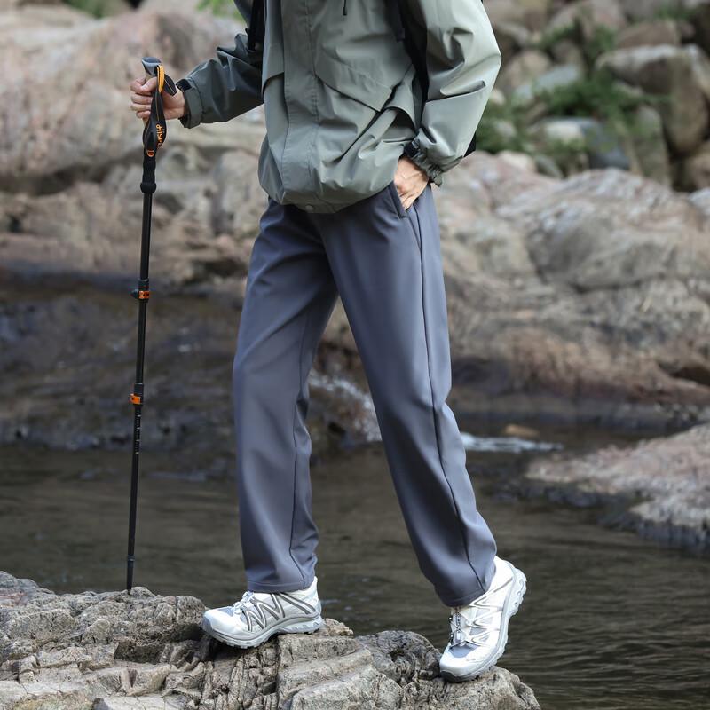 Men's Outdoor Fleece-Lined Triple-Proof Casual Pants