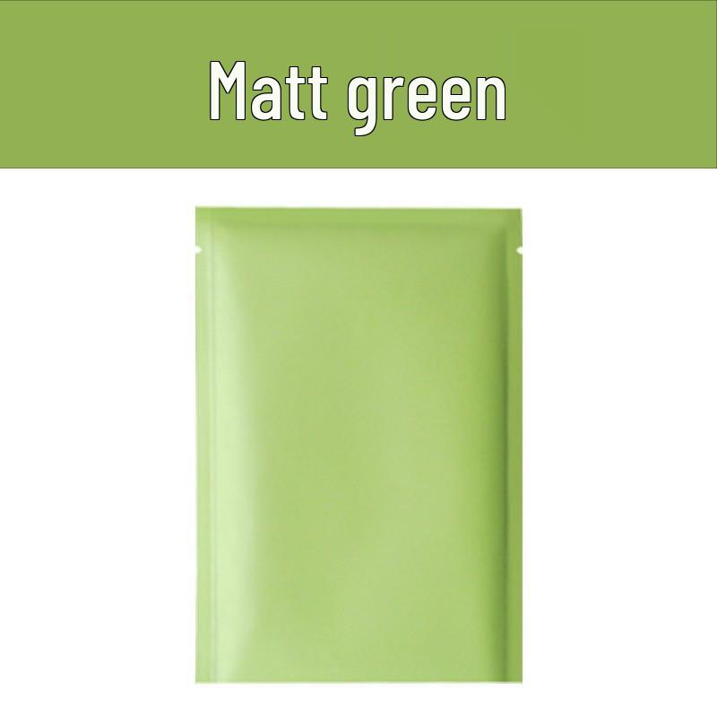 Цветные пакеты из алюминиевой фольги с плоским дном для упаковки масок и порошков