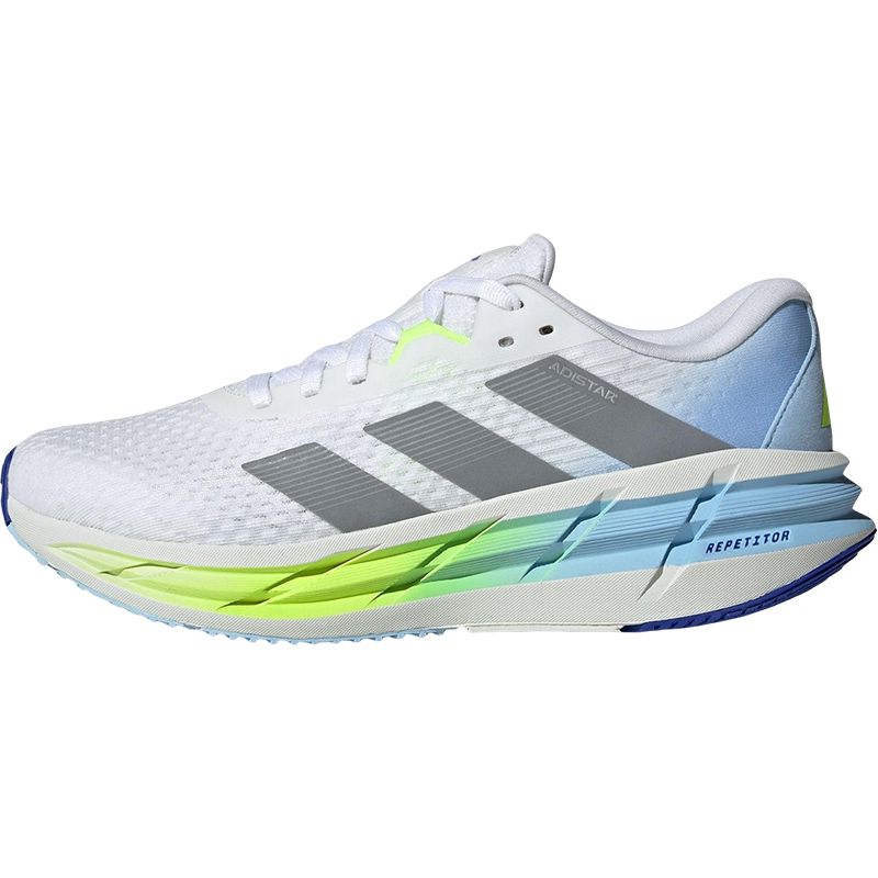 Adidas ADISTAR 3 Противоскользящие Износостойкие Низкие Повседневные Кроссовки для Бега Мужские Белые Кроссовки JI1238