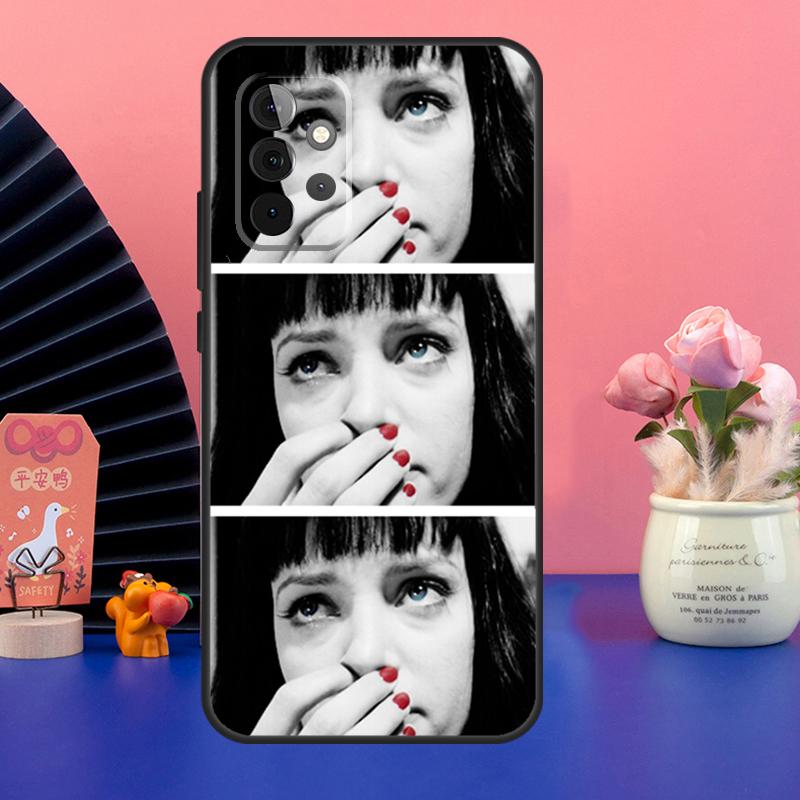Чехол Pulp Fiction для Samsung Galaxy A54 A34 A24 A14 A73 A53 A33 A23 A13 A52 A32 A22 A12 A51 A71