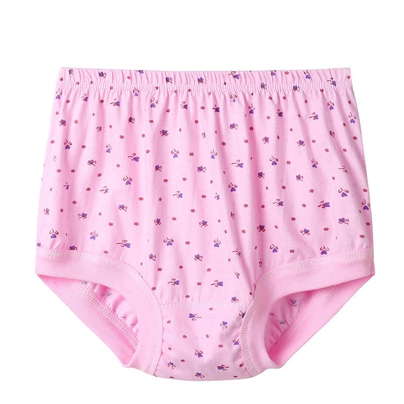 Хорошая мама среднего возраста, большие размеры, треугольное нижнее белье, хлопковое, удобное, женское нижнее белье среднего возраста с принтом, 1 шт.