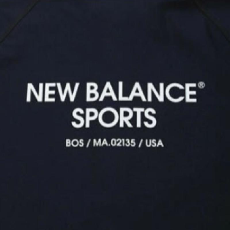 New Balance Club Nbmdd32703 Bk Летний Рашгард на молнии унисекс мужской