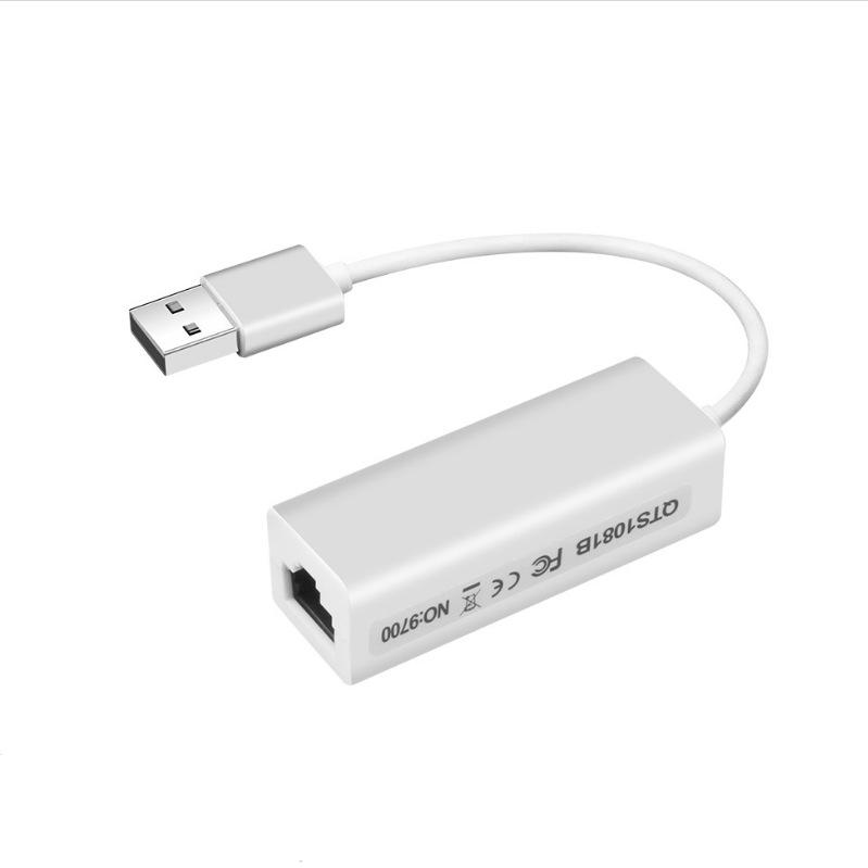 Driver-Free 100M Ethernet Adapter: Type-C/USB to RJ45 for Mobile/Computer