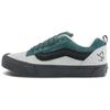 Knu Skool Fashion Versatile Low-Top Skate Shoes Unisex Sneakers Gray Green VN000CS0Z0X