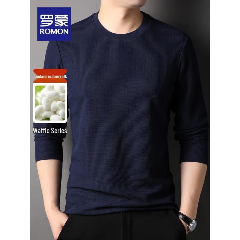 ROMON Men's 2025 Round Neck Casual Sweater