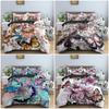 Beautiful Butterflies Duvet Cover Bedding Set Watercolor Spots Quilt Cover With Pillowcase King Queen Size Home Textile
