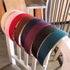 8 Colors Girls Satin Alice Hair Band Hair Hoop Wide HeadBand Fabric