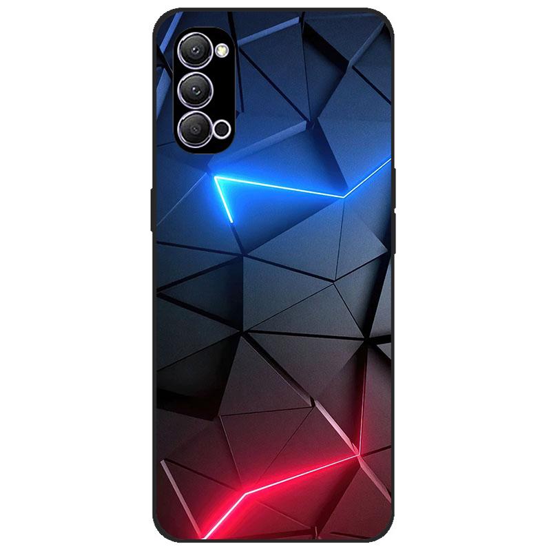 Чехол для Oppo Reno4 Pro Reno 4, мягкий силиконовый чехол с милой росписью для Oppo Reno4 5G Reno 4 Pro 5G CPH2089, чехлы для телефонов Fundas Coque