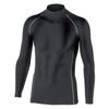 Otafuku Winter Long High Neck Brushed Sweat Quick Black Перчатки, Нижнее белье, Рукава, [Удержание тепла, Компрессия, Впитывание, Сушка, Мужские] JW-170