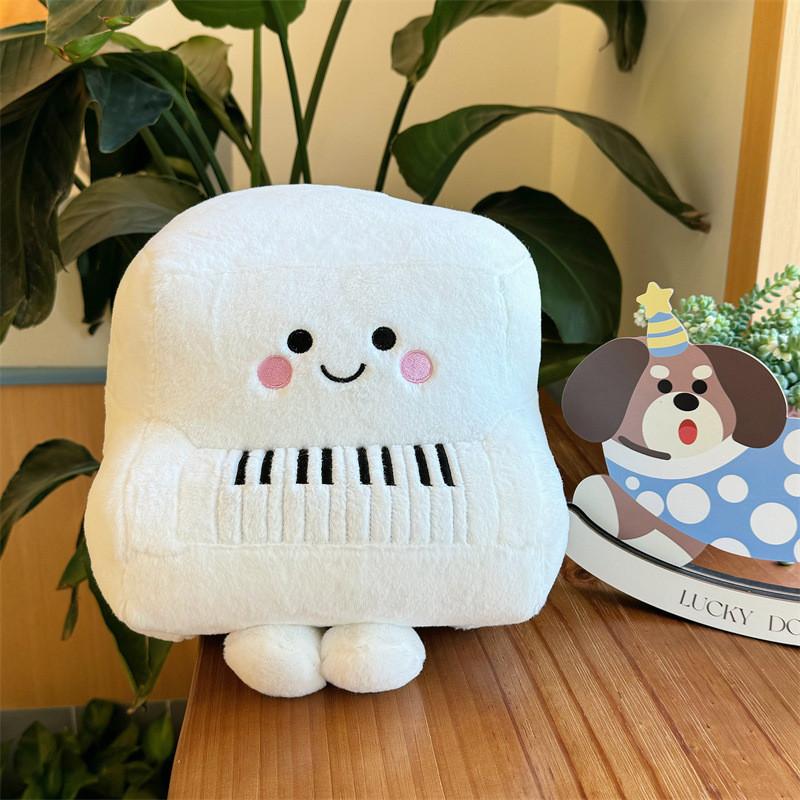 Креативная плюшевая игрушка скрипка пипа с дизайном музыкальной ноты для любителей музыки и детей
