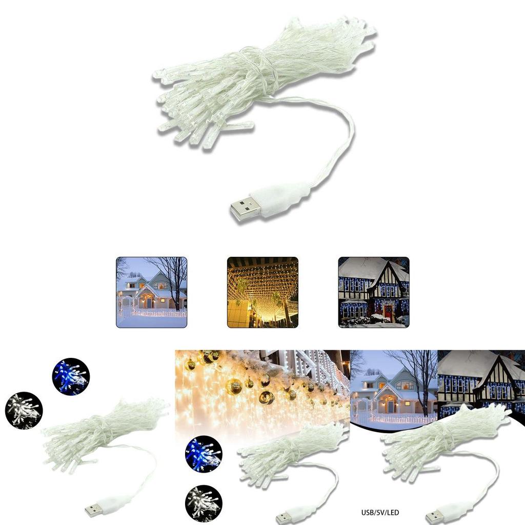 Романтические Эстетичные USB Светодиодные Гирлянды Для Рождества И Праздничных Торжеств