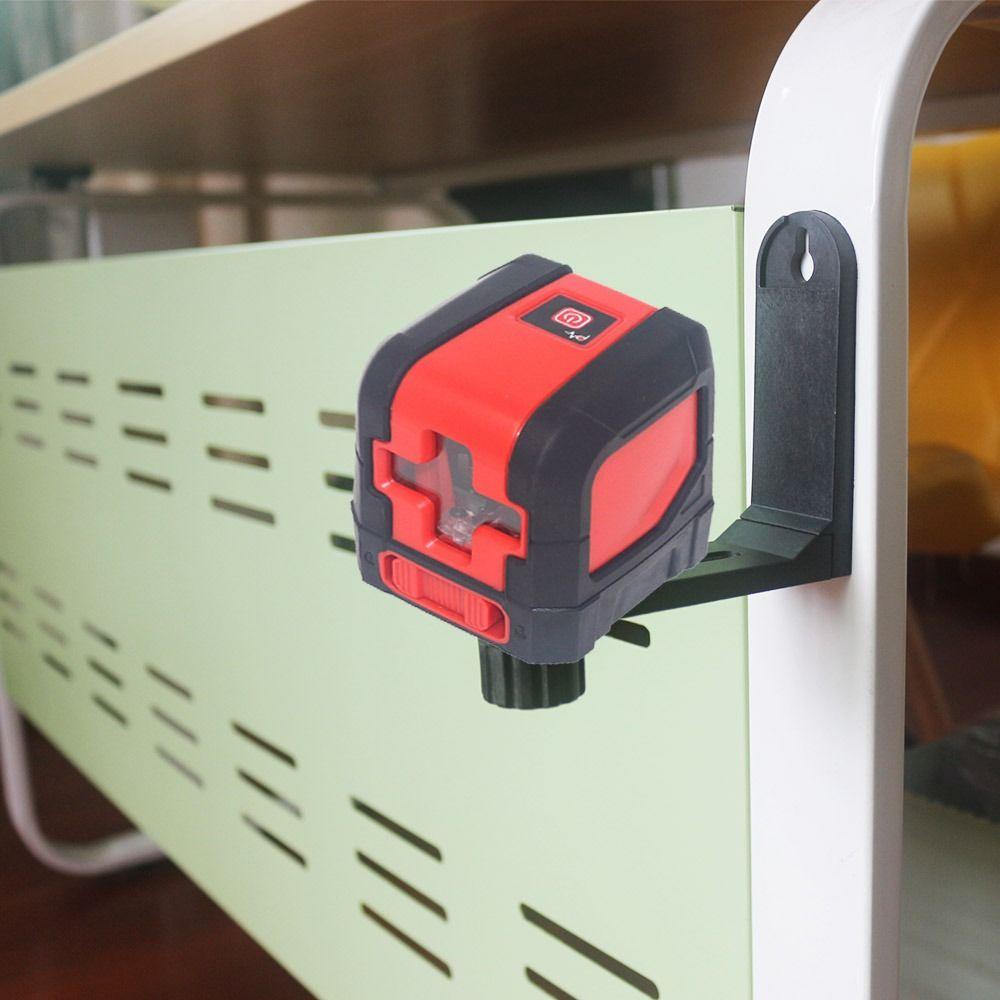 Кронштейн для лазерного уровня с резьбой 1/4" 5/8", вращающийся на 360 градусов, универсальный L-образный кронштейн для лазерного уровня