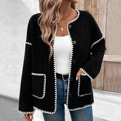 Женские модные повседневные пальто с длинным рукавом осень-зима(Женский)