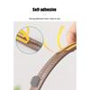 10m Weather Stripping Door Seal Strip Self-adhesive Draft Stopper Tape Window Insulation Noise Rubber Sealing Strip