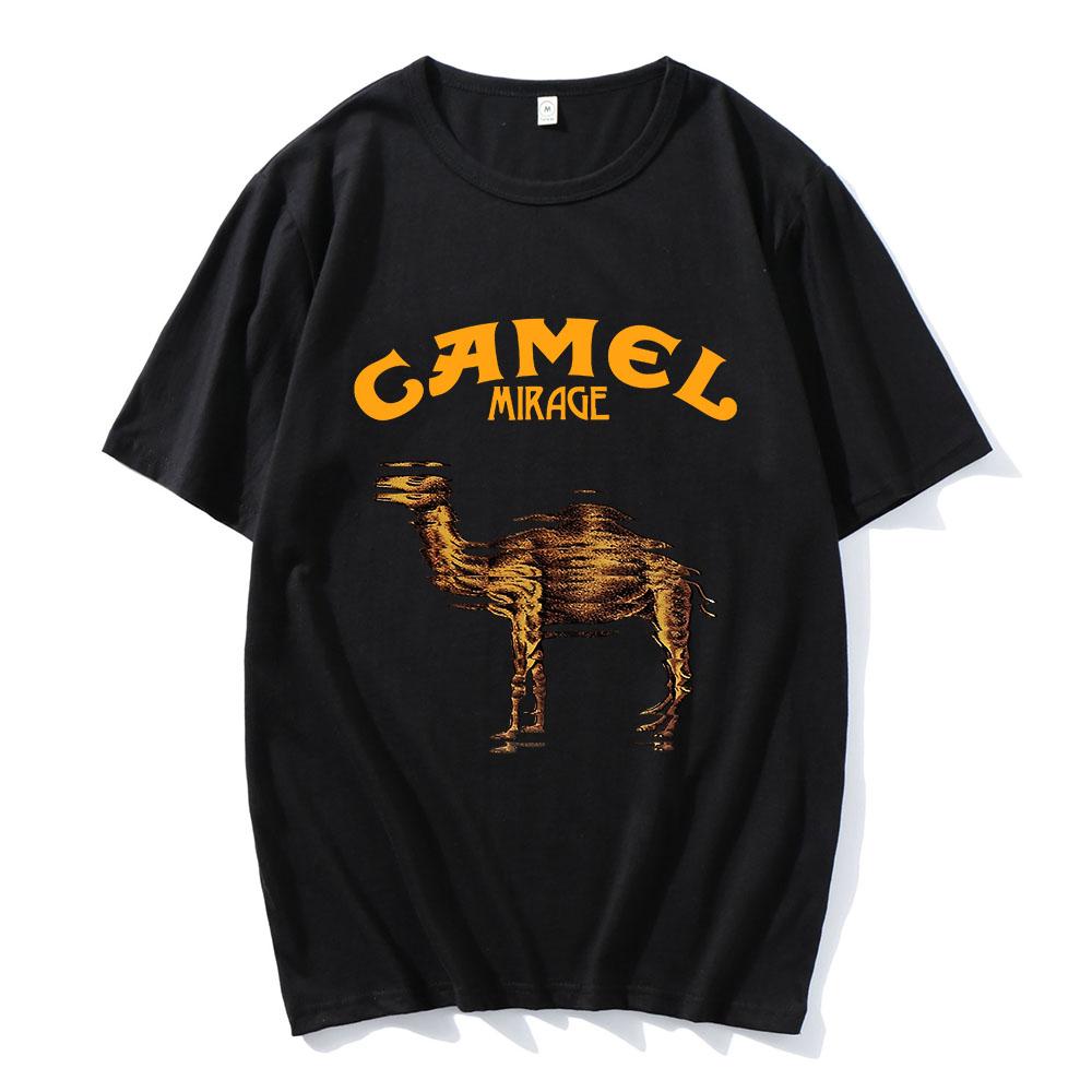 Retro Camell Cigarettes 2026 TShirt Vintage Cotton Male Tops Tees Short Sleeve Casual Streetwear Unisex Clothing Harajuku T Shirt