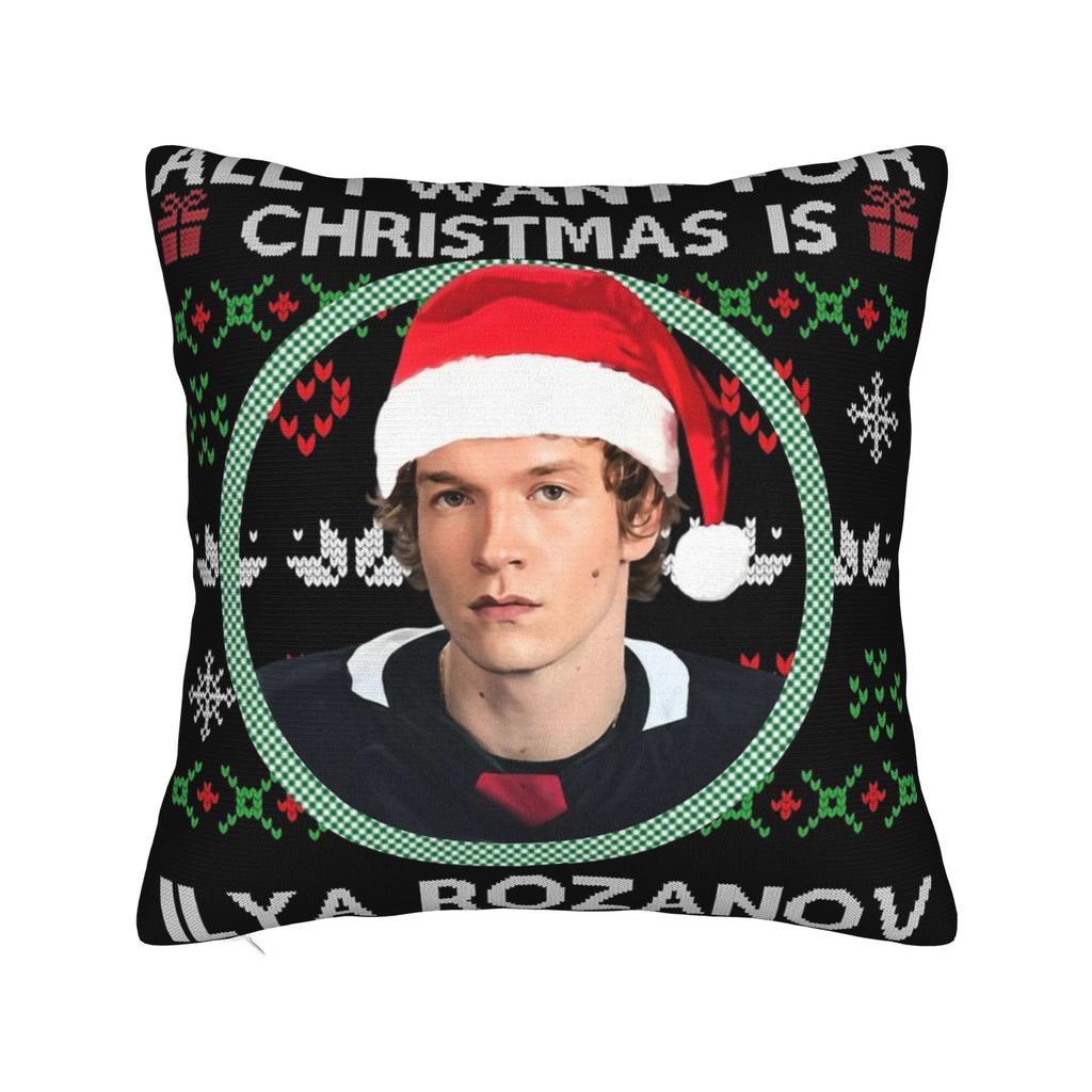 Heated Rivalry Pillow Cover Stuff Printing Cushion Cover Decoration Hollander And Ilya Rozanov Throw Pillow Case Multiple Sizes