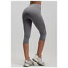 Women S High Waist Stretchy Butt Lift Yoga Capri Pants For Fitness Running Summer