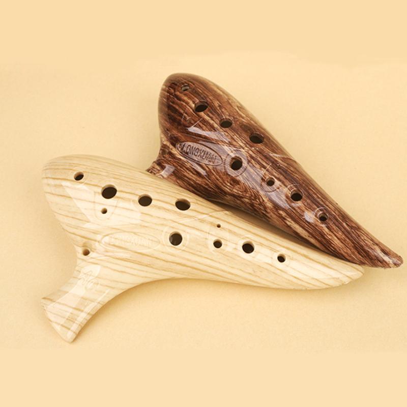 12-дырочная окарина Инструмент Окарины Альт До Тональность Профессиональный Резиновый Инструмент Окарина Для Любителя Музыки Начинающего