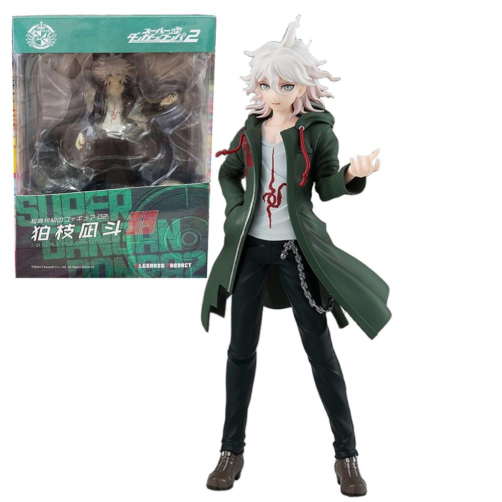 20,5 см Фигурка Комаэда Нагито В полный рост Игровой Персонаж Аниме Danganronpa Модель Игрушка Подарок Коллекция Украшения Поделки ПВХ