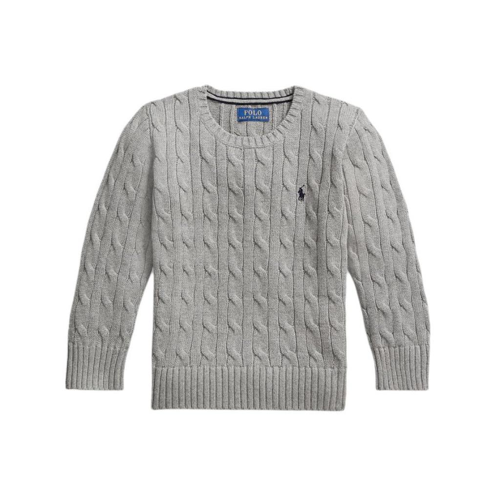 Polo Ralph Lauren Свитер детский с длинным рукавом и круглым вырезом, с манжетами в рубчик CWPOSWEY6820334-250