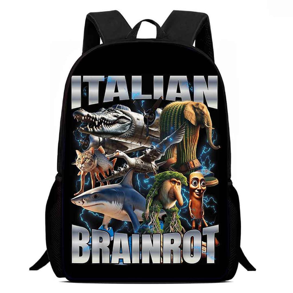 Hot selling children's backpack, tung tung sahur&tralala cartoon elementary school backpack, backpacks