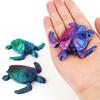 Cartoon Multi-joint Turtle Toys Movable Animal Figures 3D Printed Turtle Model Creative Collection