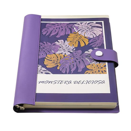 Блокнот формата A5 B5, 120 страниц, обложка из искусственной кожи, разлинованный, с отрывными листами, металлический